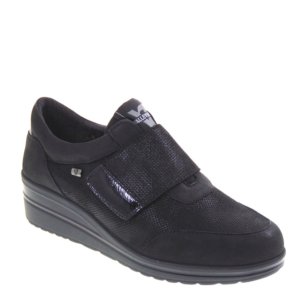 s1_Valleverde_36210_Sneaker_Casual_Donna_Scamosciato_Nero