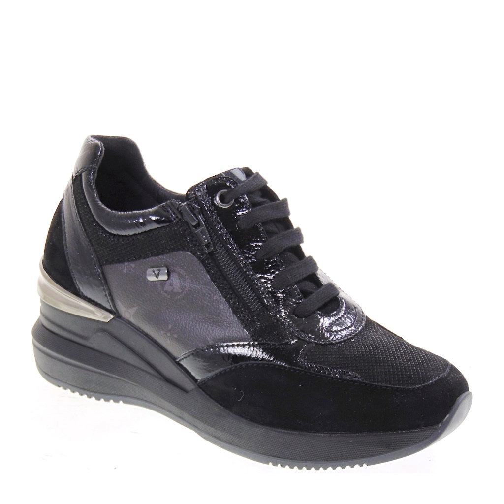 s1_Valleverde_36288_Sneaker_Casual_Donna_Pelle_Camoscio_Nero