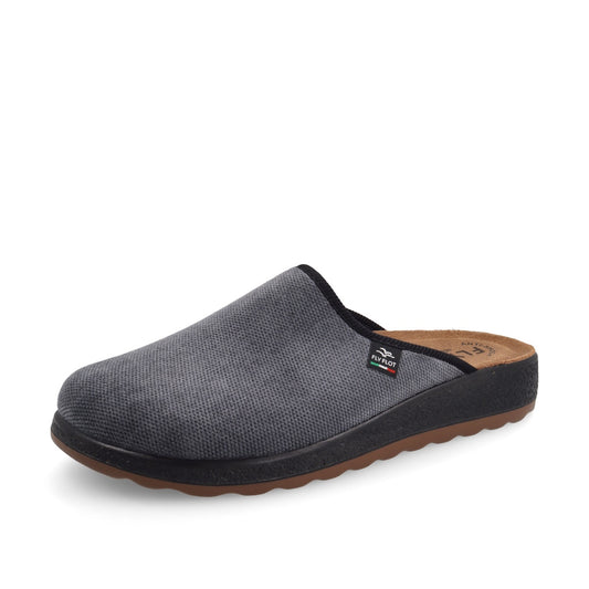 s1_Fly_Flot_52752Ml_Pantofole_Casa_Camera_Uomo_Panno_Grigio
