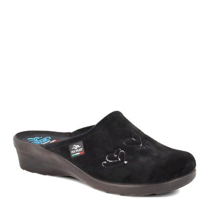 s1_Fly_Flot_L7U71Pd_Pantofole_Casa_Camera_Donna_Panno_Nero
