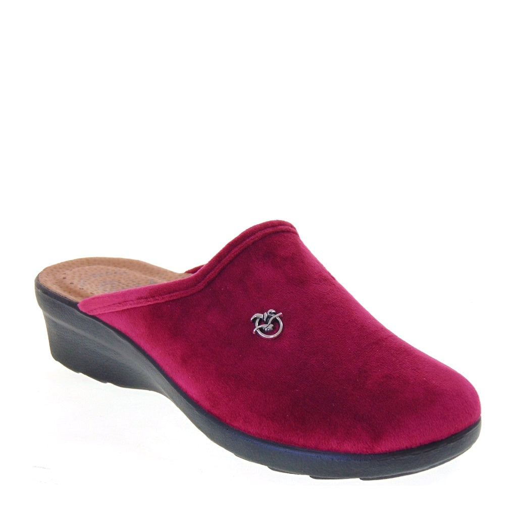 s1_Fly_Flot_L7X67Pe_Pantofole_Casa_Camera_Donna_Panno_Bordeaux
