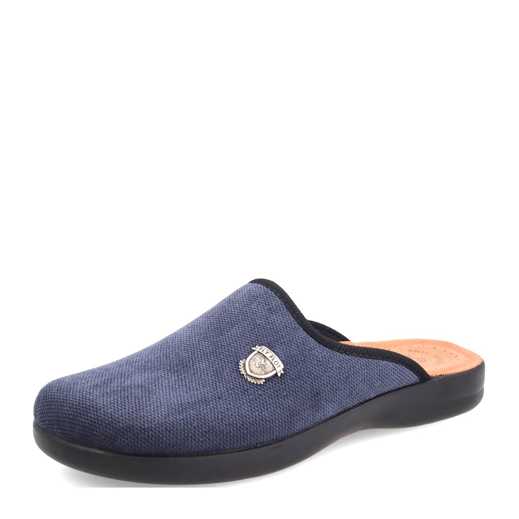 s1_Fly_Flot_P7588Me_Pantofole_Casa_Camera_Uomo_Panno_Blu