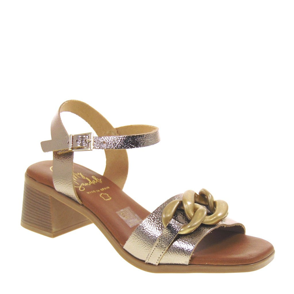 s1_Oh_My_Sandals_5354_Sandali_Sportivi_Donna_Pelle_Laminata_Bronzo