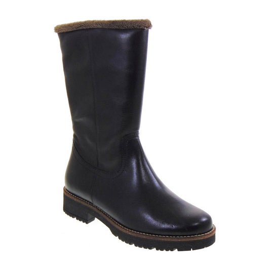s1_Pitillos_10086_Stivali_Tre_Quarti_Casual_Donna_Pelle_Nero