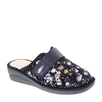 s1_Riposella_Wb00Bx_Pantofole_Casa_Camera_Donna_Stella_Panno_Nero