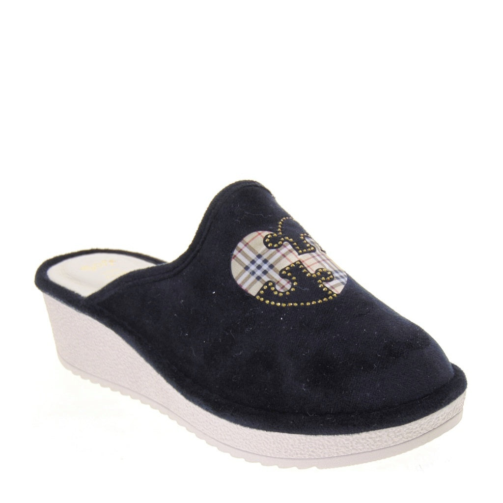 s1_Riposella_Wb03Bx_Pantofole_Casa_Camera_Donna_Samia_Panno_Nero