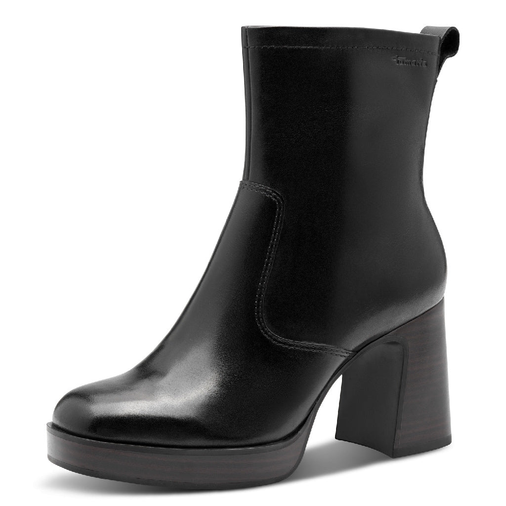 s1_Tamaris_25324_Stivaletti_Moda_Donna_Pelle_Nero
