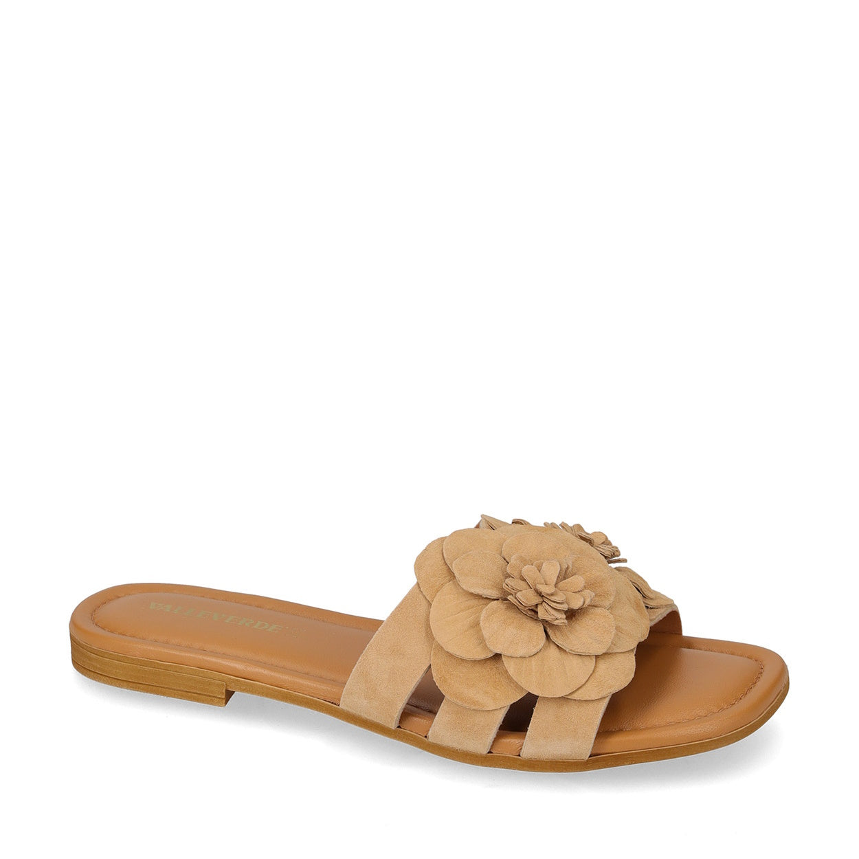 s1_Valleverde_12151_Ciabatte_Sandali_Donna_Scamosciato_Beige