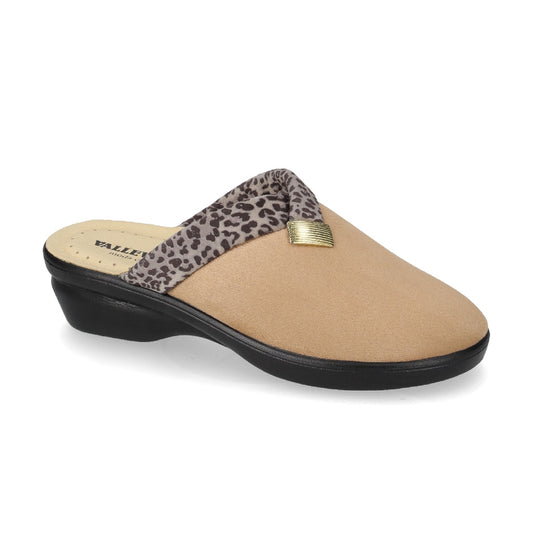 s1_Valleverde_25230_Pantofole_Casa_Camera_Donna_Panno_Beige