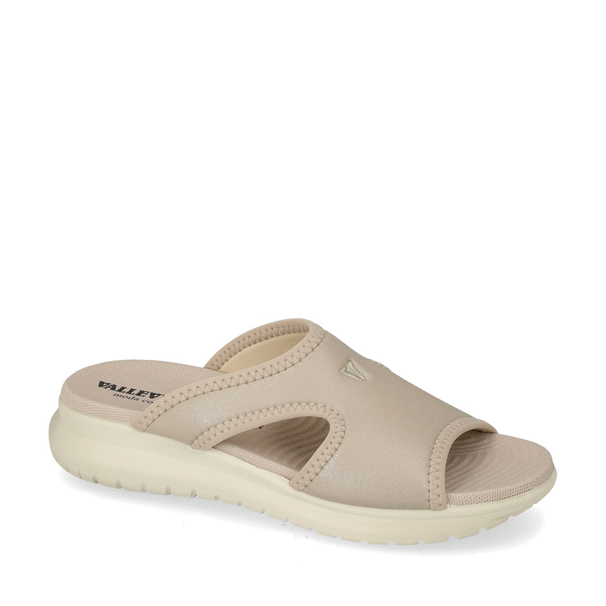 s1_Valleverde_25400_Ciabatte_Aperte_Donna_Tessuto_Beige