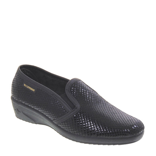 s1_Valleverde_26215_Pantofole_A_Scarpa_Slipon_Donna_Tessuto_Nero