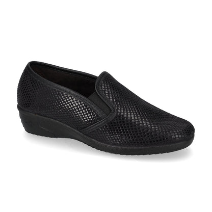 s1_Valleverde_26215_Pantofole_A_Scarpa_Slipon_Donna_Tessuto_Nero