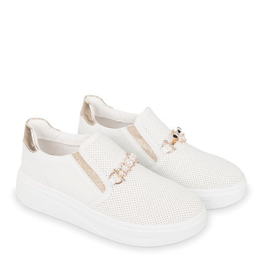s1_Valleverde_35105_Sneaker_Casual_Donna_Pelle_Sintetica_Oro