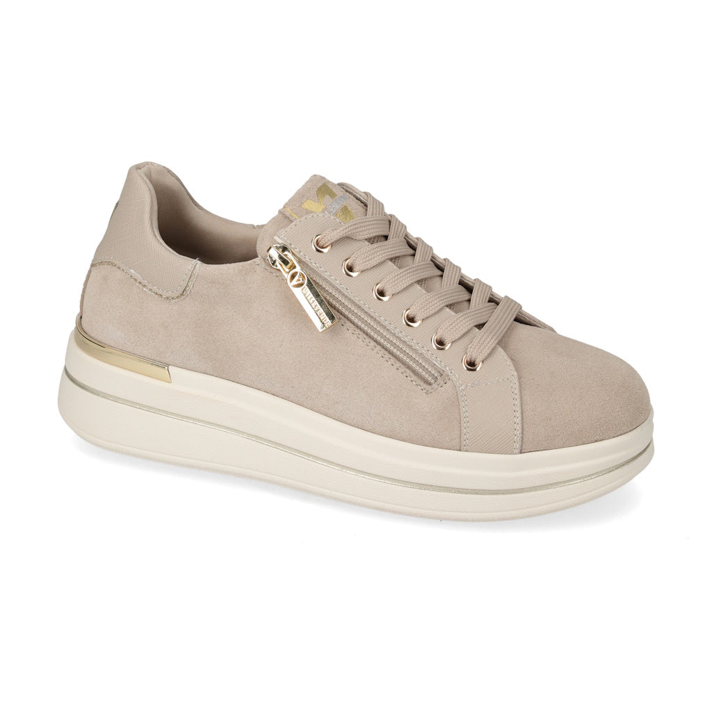 s1_Valleverde_35483_Sneaker_Casual_Donna_Scamosciato_Beige