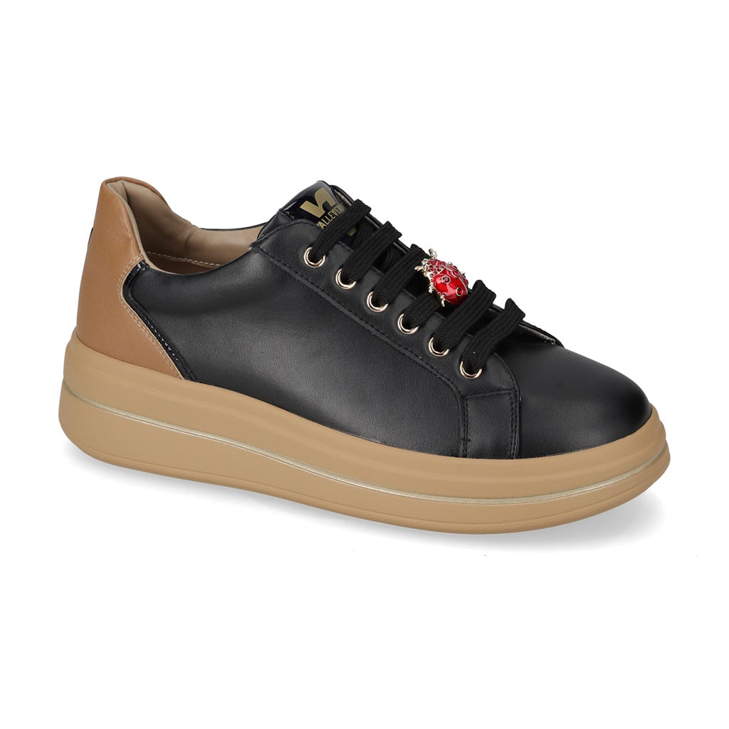 s1_Valleverde_35491_Sneaker_Casual_Donna_Pelle_Sintetica_Nero