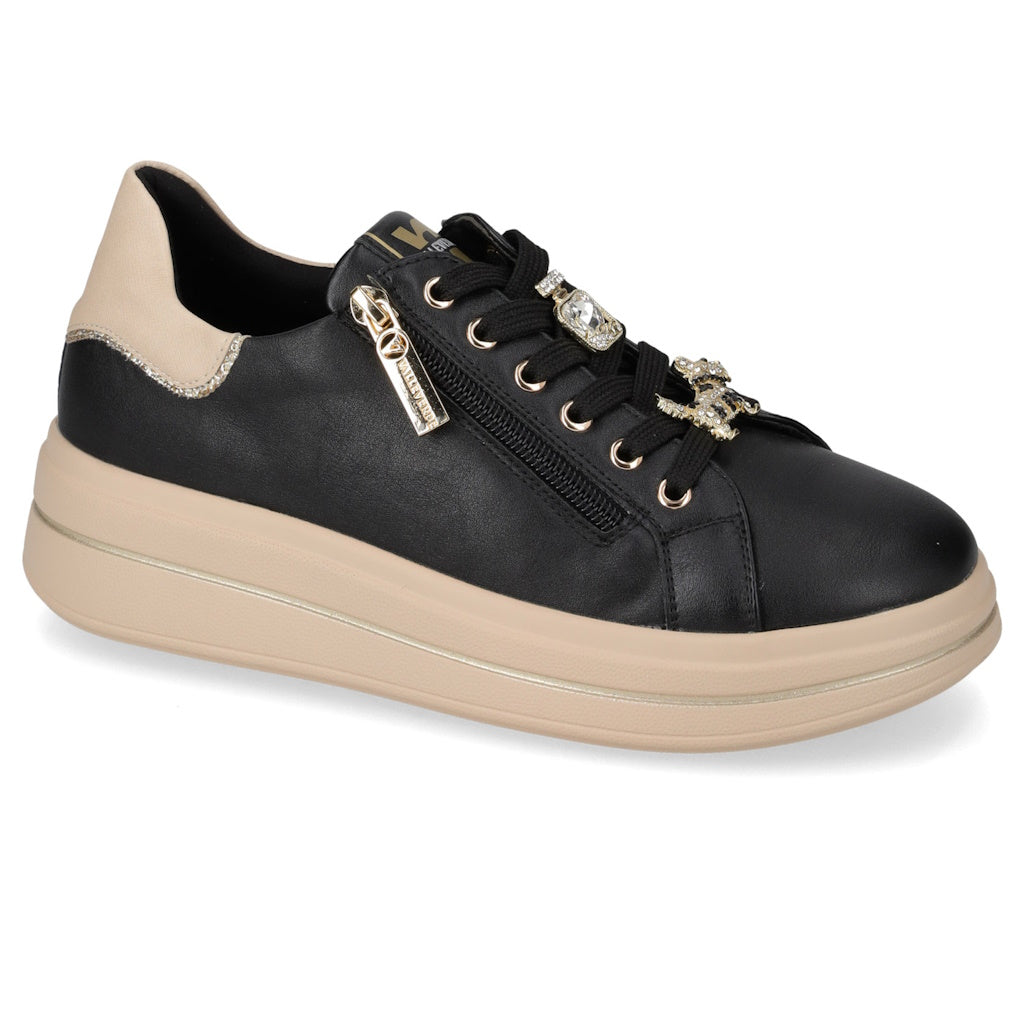 s1_Valleverde_35492_Sneaker_Casual_Donna_Pelle_Sintetica_Nero