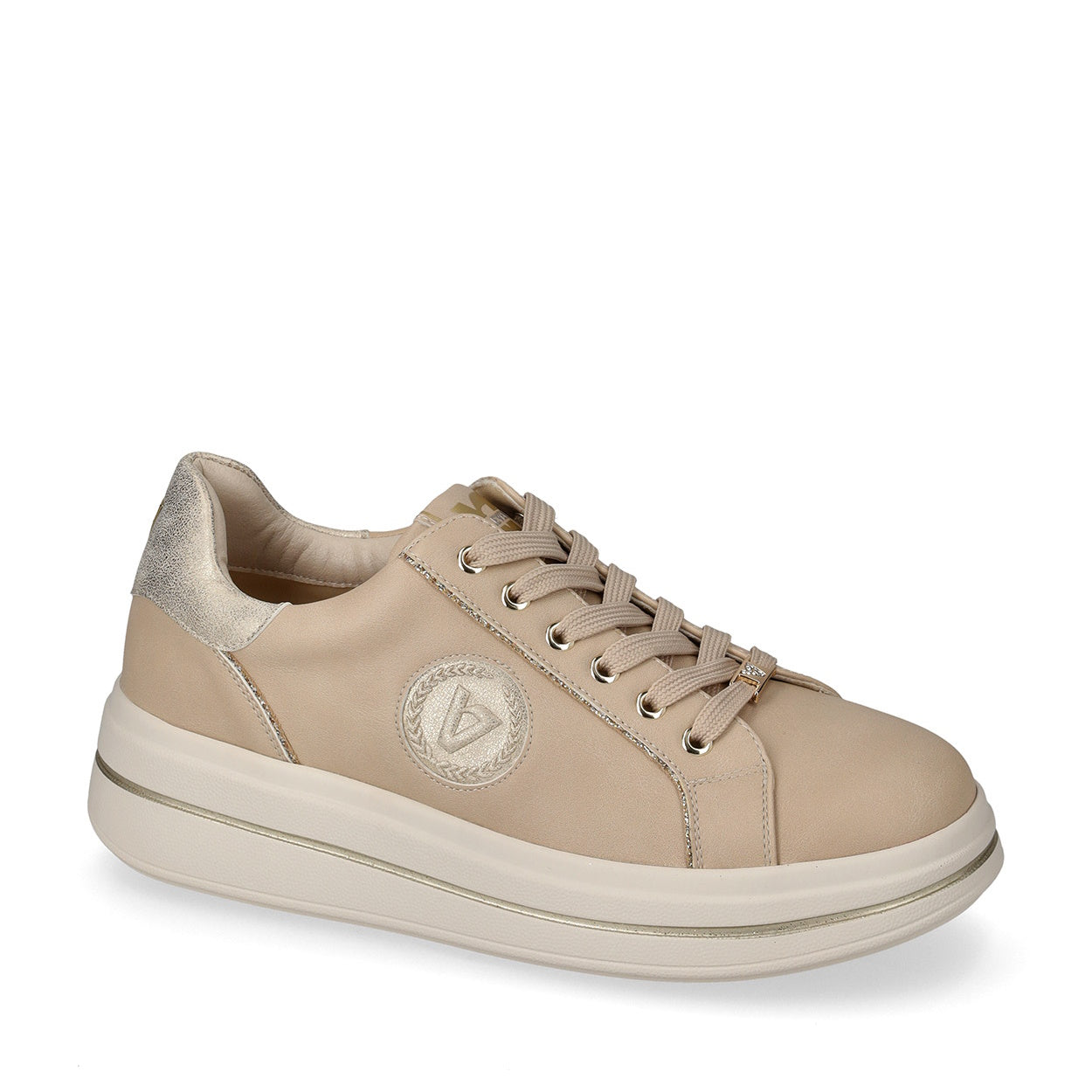 s1_Valleverde_35495_Sneaker_Casual_Donna_Pelle_Sintetica_Beige