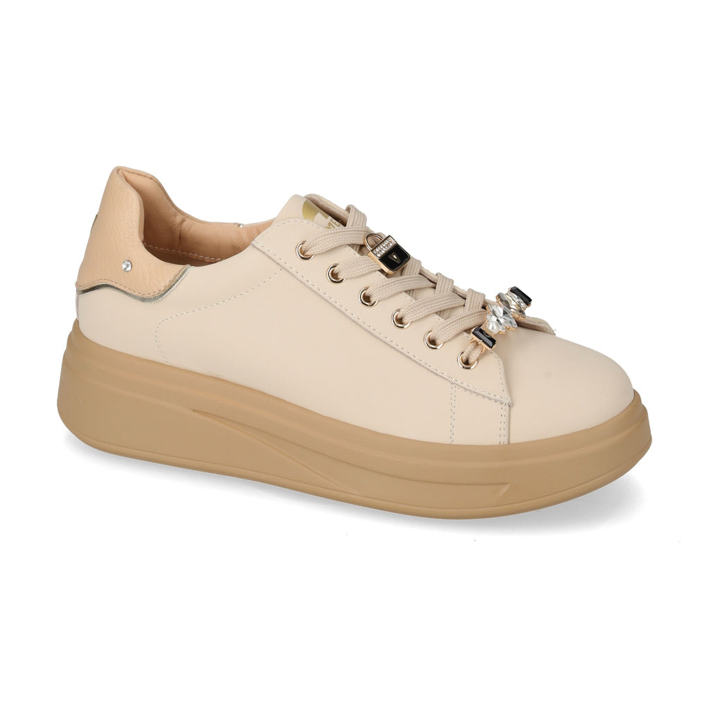 s1_Valleverde_35500_Sneaker_Casual_Donna_Pelle_Sintetica_Beige
