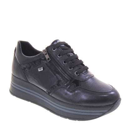 s1_Valleverde_36264_Sneaker_Casual_Donna_Pelle_Nero