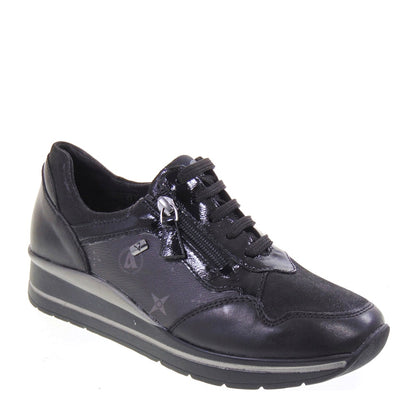 s1_Valleverde_36391_Sneaker_Casual_Donna_Pelle_Nero