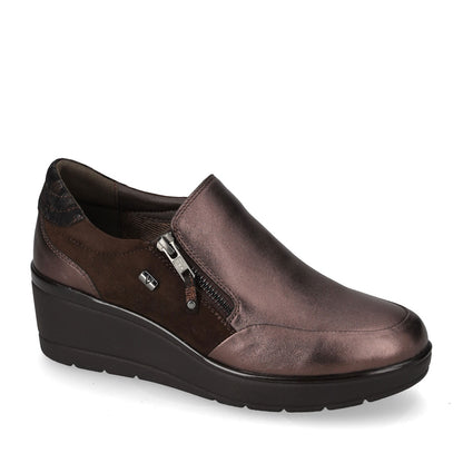 s1_Valleverde_36446_Mocassini_Classici_Donna_Pelle_Bronzo