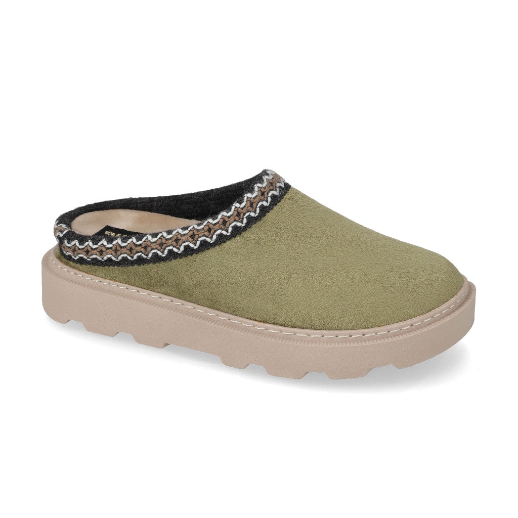 s1_Valleverde_43130_Pantofole_Casa_Camera_Donna_Panno_Verde