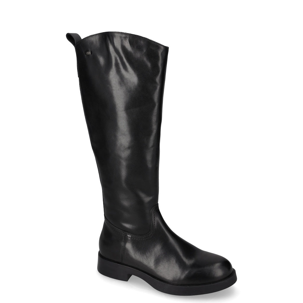 s1_Valleverde_48512_Stivali_Casual_Donna_Pelle_Nero
