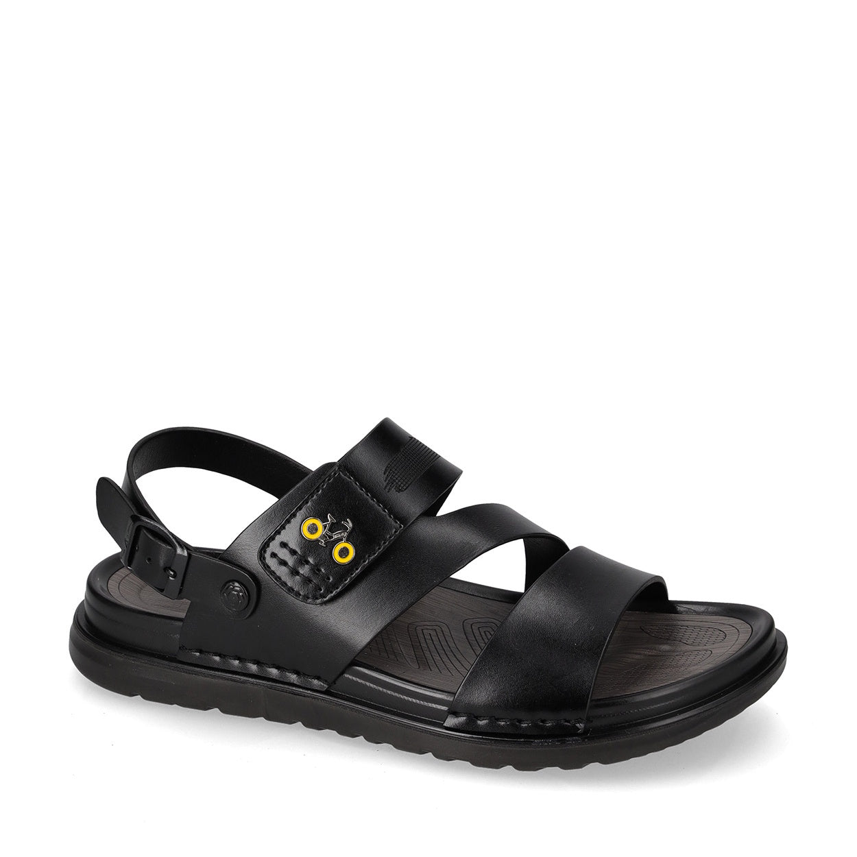 s1_Valleverde_54821_Sandali_Sportivi_Uomo_Pelle_Sintetica_Nero