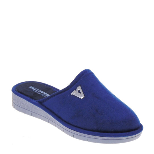 s1_Valleverde_55103_Pantofole_Casa_Camera_Donna_Panno_Blu