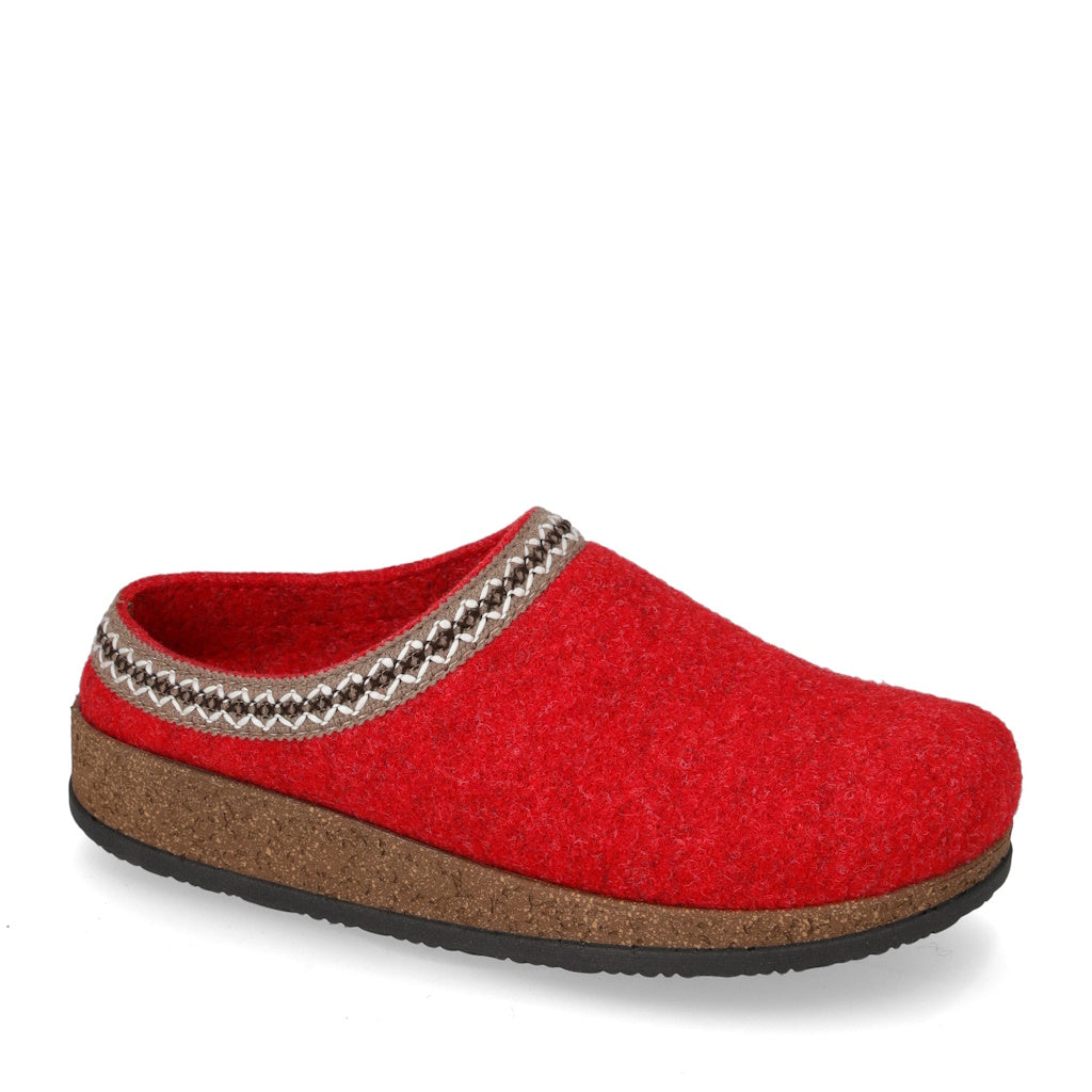 s1_Valleverde_55143_Pantofole_Casa_Camera_Donna_Lana_Cotta_Rosso