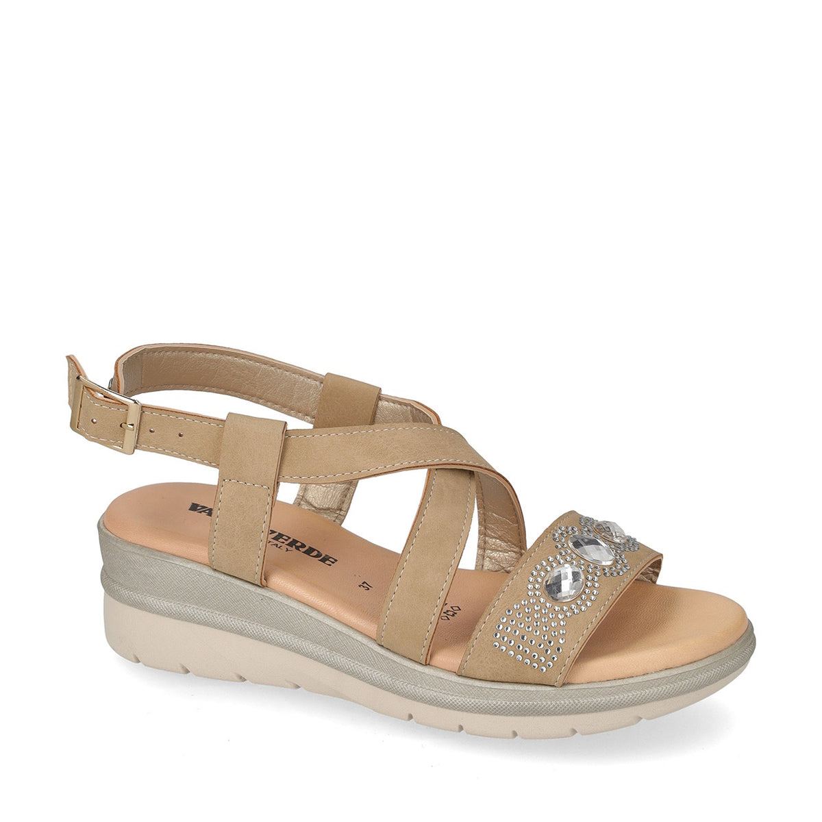 s1_Valleverde_55560_Sandali_Sportivi_Donna_Pelle_Sintetica_Beige