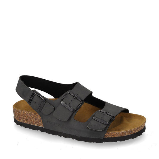 s1_Valleverde_Vg9910_Sandali_Bio_Uomo_Similpelle_Nero