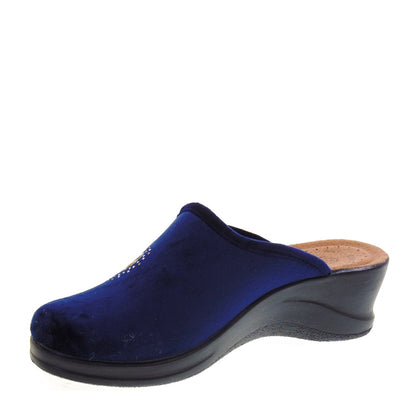 s2_Fly_Flot_96W73Pe_Pantofole_Casa_Camera_Donna_Panno_Blu