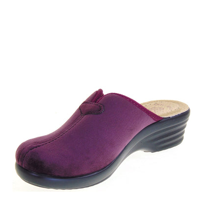 s2_Fly_Flot_L8Z50Pe_Pantofole_Casa_Camera_Donna_Panno_Prugna