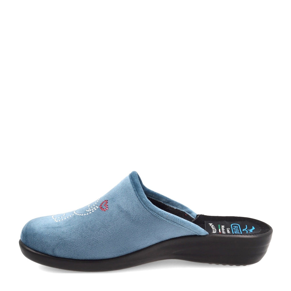 s2_Fly_Flot_P3Y03Pd_Pantofole_Casa_Camera_Donna_Panno_Avio