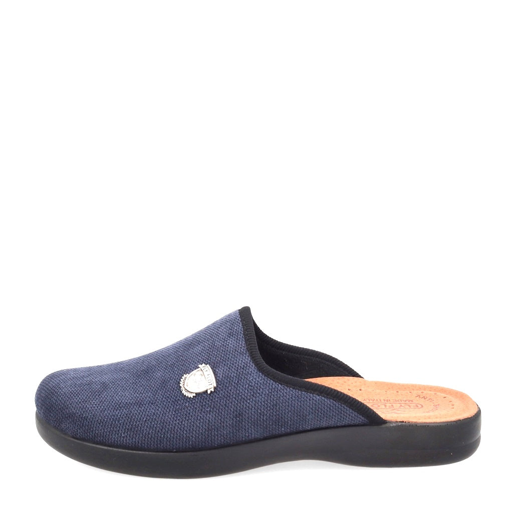 s2_Fly_Flot_P7588Me_Pantofole_Casa_Camera_Uomo_Panno_Blu