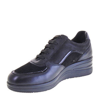 s2_Luxury_Regina502_Sneaker_Casual_Donna_Pelle_Nero