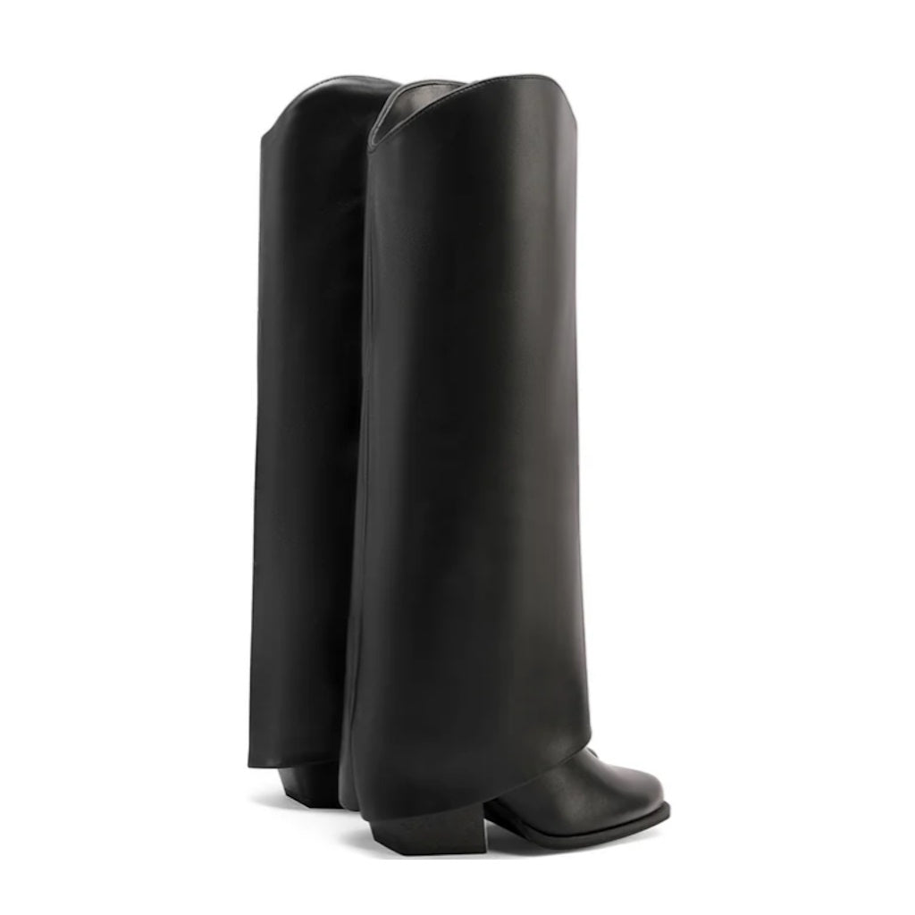 s2_Queen_Helena_X31109_Stivali_Moda_Donna_Pelle_Sintetica_Nero