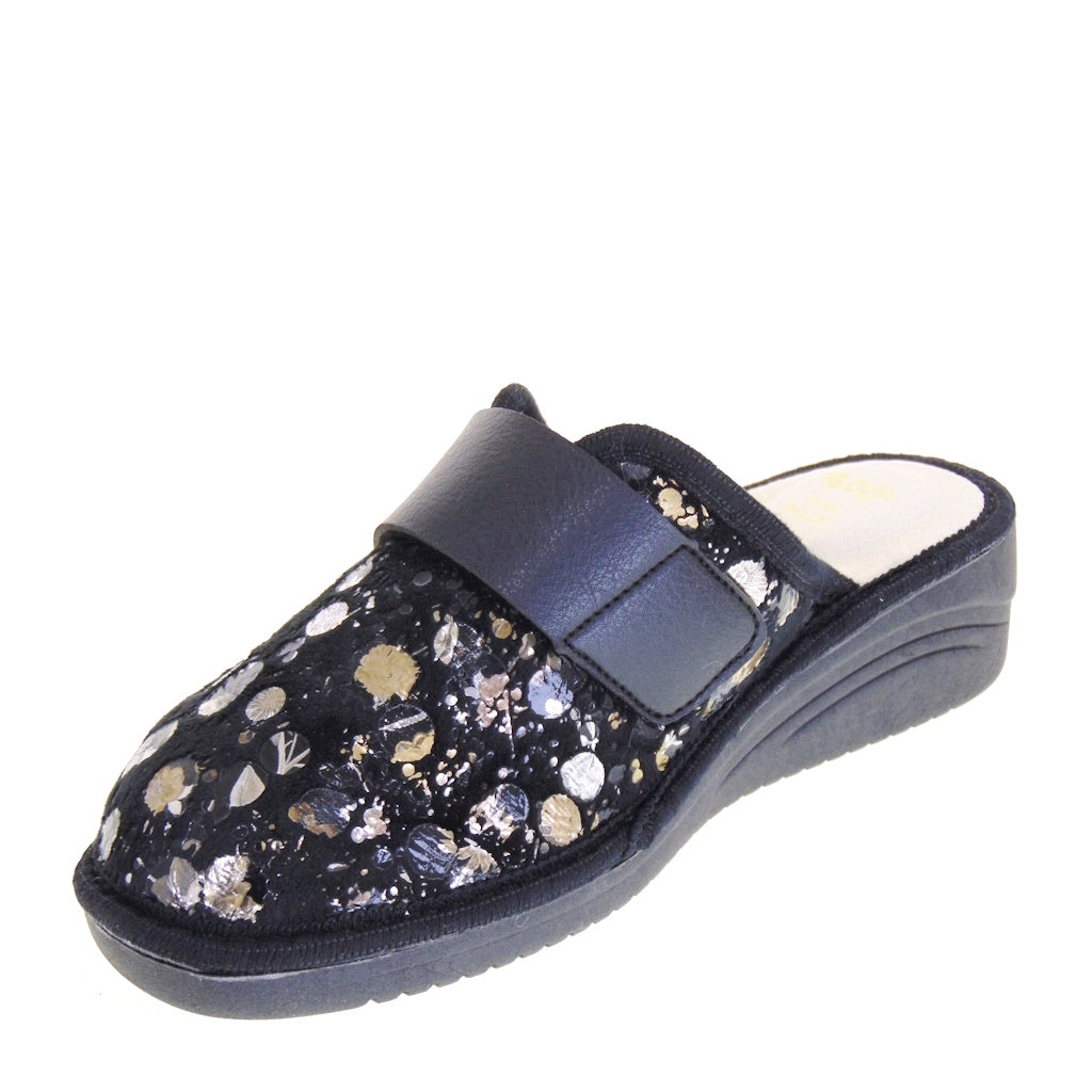 s2_Riposella_Wb00Bx_Pantofole_Casa_Camera_Donna_Stella_Panno_Nero