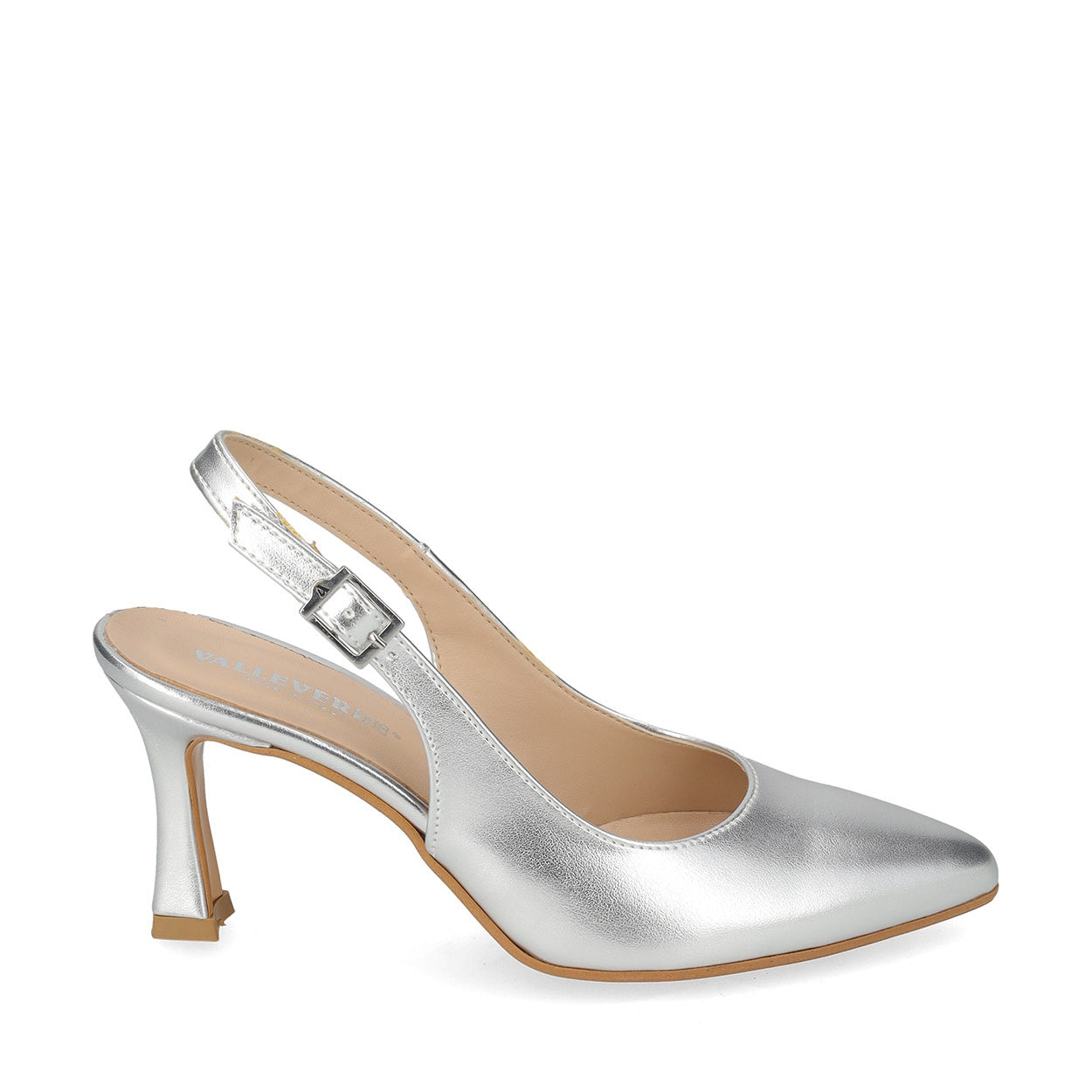 s2_Valleverde_19101B_Slingback_Cerimonia_Donna_Pelle_Laminata_Argento