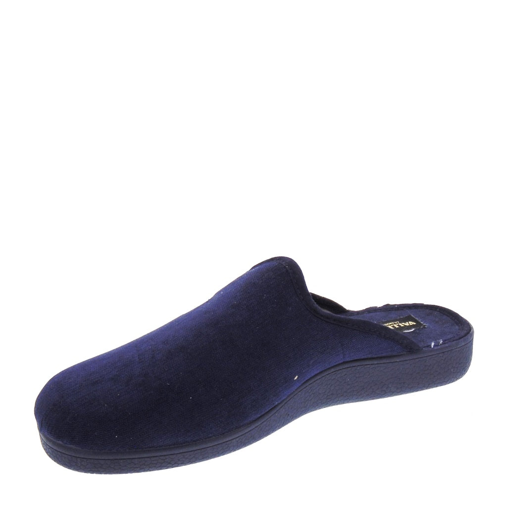 s2_Valleverde_31800_Pantofole_Casa_Camera_Uomo_Panno_Blu