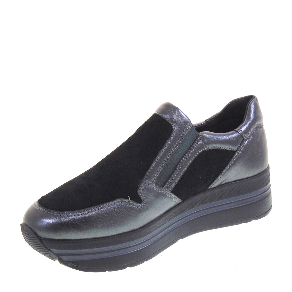 s2_Valleverde_36263_Sneaker_Casual_Donna_Pelle_Camoscio_Acciaio