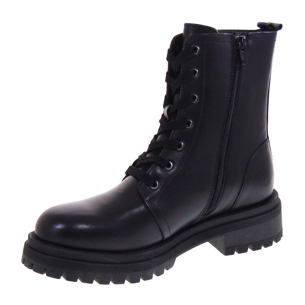 s2_Valleverde_49191_Anfibi_Casual_Donna_Pelle_Nero