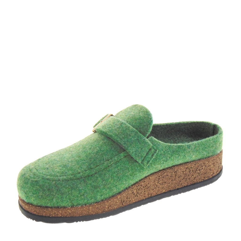 s2_Valleverde_55141_Pantofole_Casa_Camera_Donna_Lana_Cotta_Verde