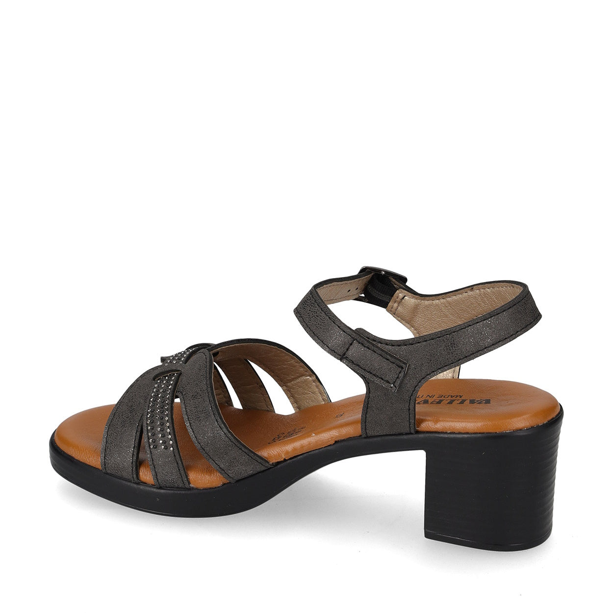 s2_Valleverde_55452_Sandali_Sportivi_Donna_Pelle_Sintetica_Nero