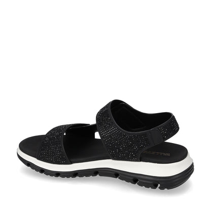 s2_Valleverde_57110_Sandali_Sportivi_Donna_Tela_Nero