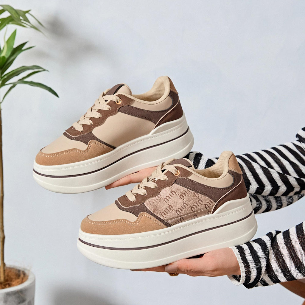 s3_Erynn_9871_Sneaker_Casual_Donna_Sintetico_Marrone