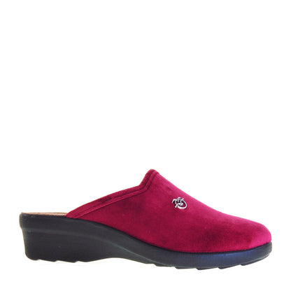 s3_Fly_Flot_L7X67Pe_Pantofole_Casa_Camera_Donna_Panno_Bordeaux