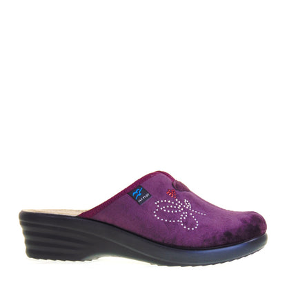 s3_Fly_Flot_L8Z50Pe_Pantofole_Casa_Camera_Donna_Panno_Prugna