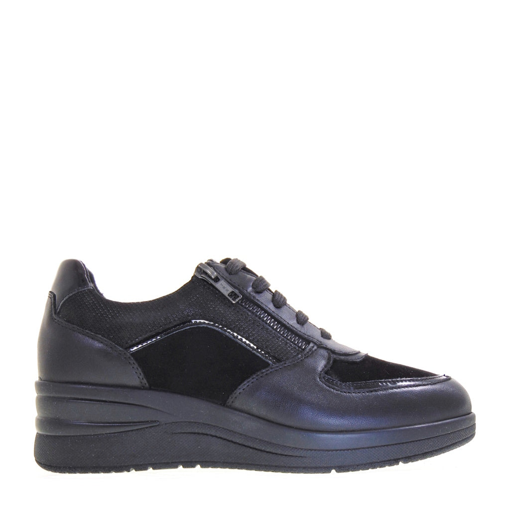 s3_Luxury_Regina502_Sneaker_Casual_Donna_Pelle_Nero